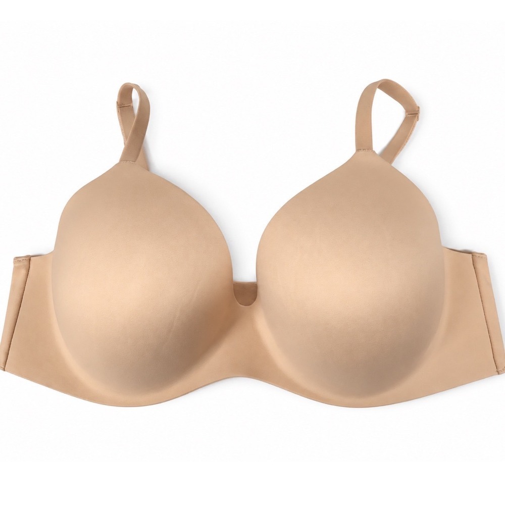 Victoria's Secret Body by Victoria Bra 40D Nude Beige Full Coverage Smooth Lined
